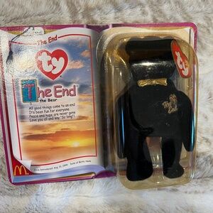 Ty Teenie Beanie 2000 The End The Bear Black